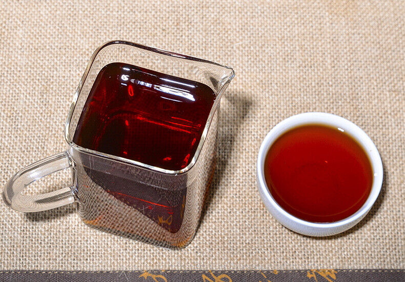 Pu'er Ripe Tea Cake Lao Banzhang Ripe Tea Cake Brown Mountain Ancient Tea Cake
