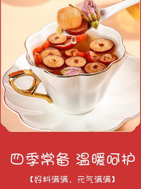 Qi and Blood Tea Beijing Tongrentang Brown Sugar ajiao Ginger Jujube Tea Tea