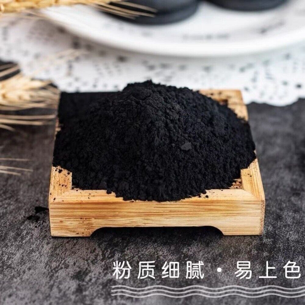 Food Grade Black Melanin Powder Water Soluble Natural Cake Coloring for Baking
