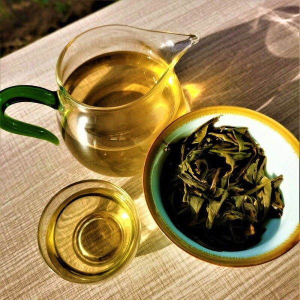 357g Top Xigui Ancient Tree Pu'er Tea High Quality Yunnan Qizi Cake Green Tea