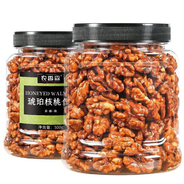 Honey Caramel Walnut Kernels Crunchy Healthy Nut Snack Natural Protein 500g