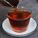 357g Menghai Palace Golden Ripe Puer Tea,2017 Gong Ting Jin Ya Shu Puer Tea