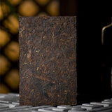 250g Yunnan Pu'er Tea Brick Brown Mountain Arbor Menghai Big Leaf Spring Tea