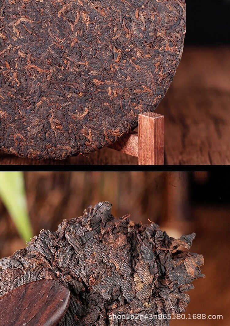 Yunnan Pu'er Tea Ripe Tea 357g Cake Tea Good Ripe Tea Golden Bud One Bite