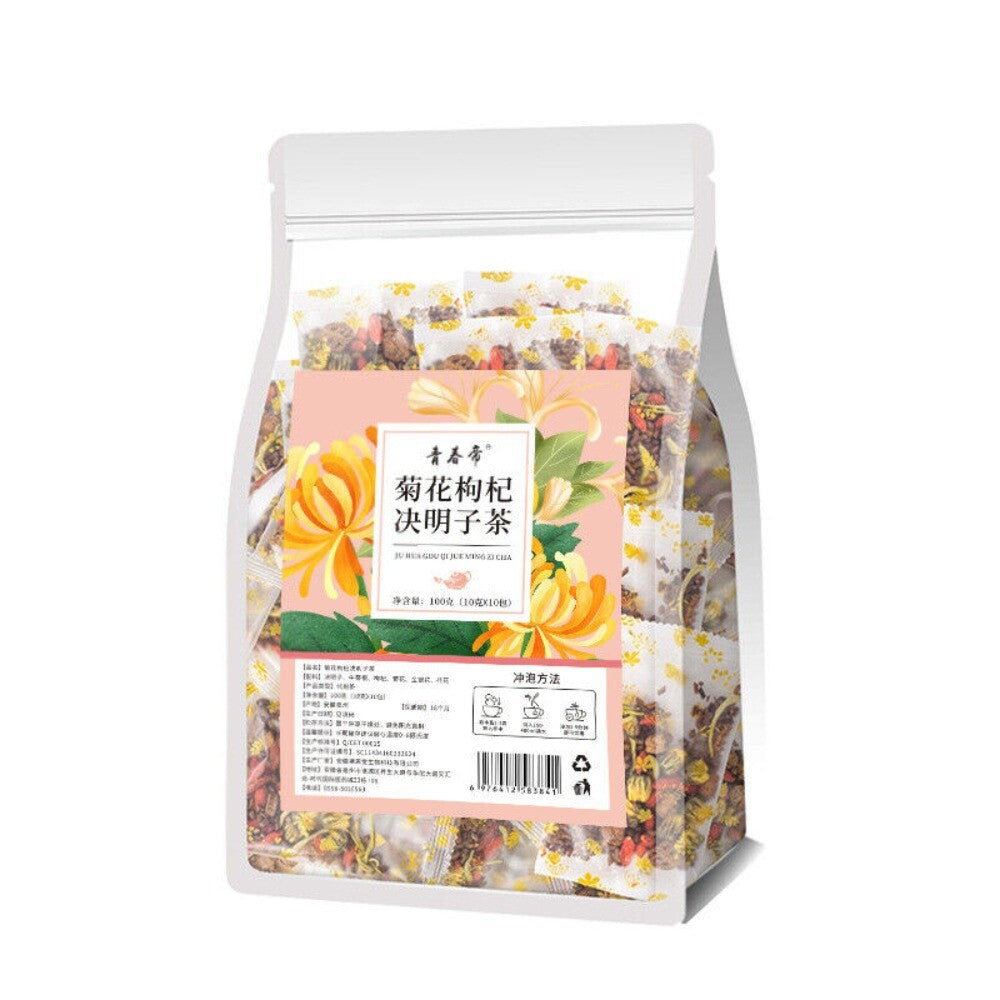 Chrysanthemum Goji Cassia Herbal Tea 100g 10gx10 Packs Wellness Blend Secondary image