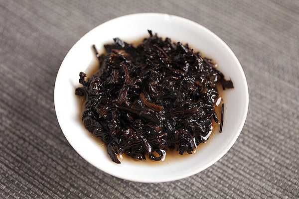100g Big Tree Old Pu'er Ripe Cake Yunnan Pu'er Tea 2018 Menghai Ripe Tea