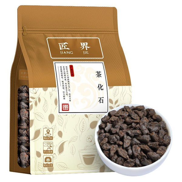 Yunnan Ancient Tree Puerh Crushed Silver Ripe Tea Glutinous Rice Fragrance 500g