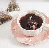 Fruit tea beautiful VC white lemon prickly pear good night tea health tea bag