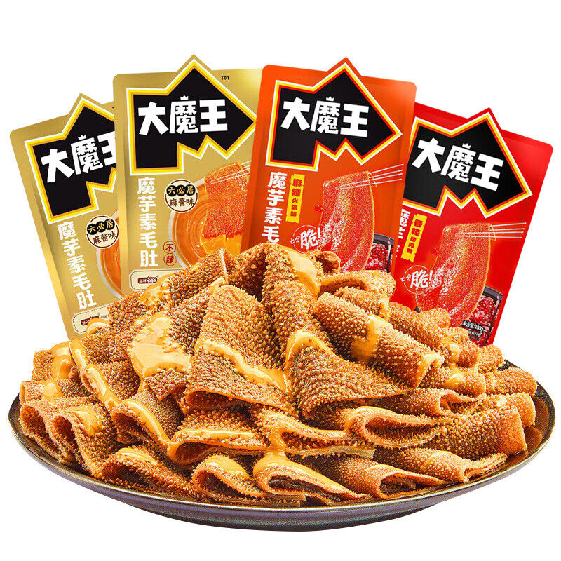 Spicy Momo Magic Tofu Jelly with Sesame Sauce 100g Tripes Snack Main image