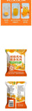8090s Nostalgic Citrus Drink,Instant Tangerine Powder for Fruit Juice