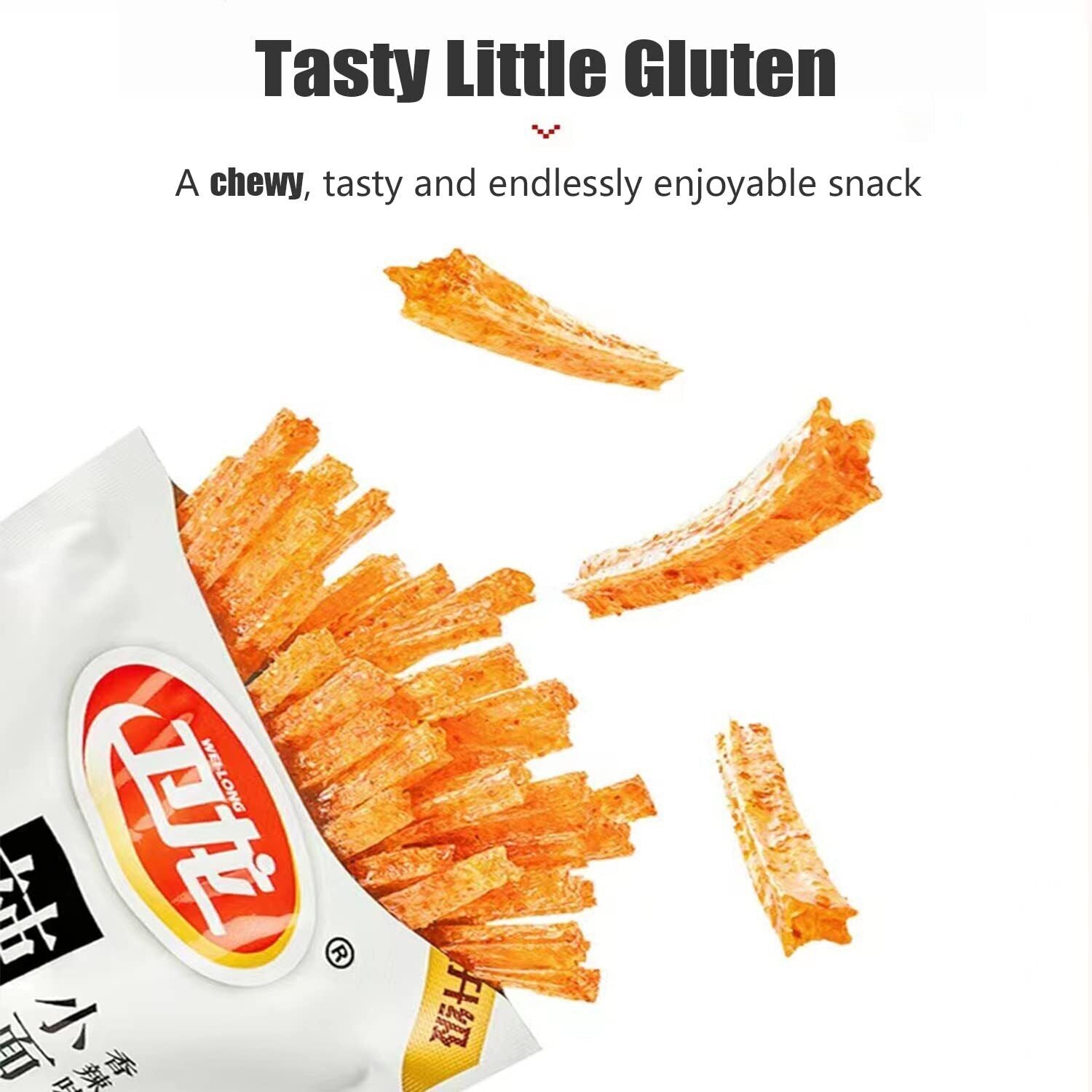 La Tiao Spicy Strip, Spice Up Your Snack Game with Authentic Chinese Flavors