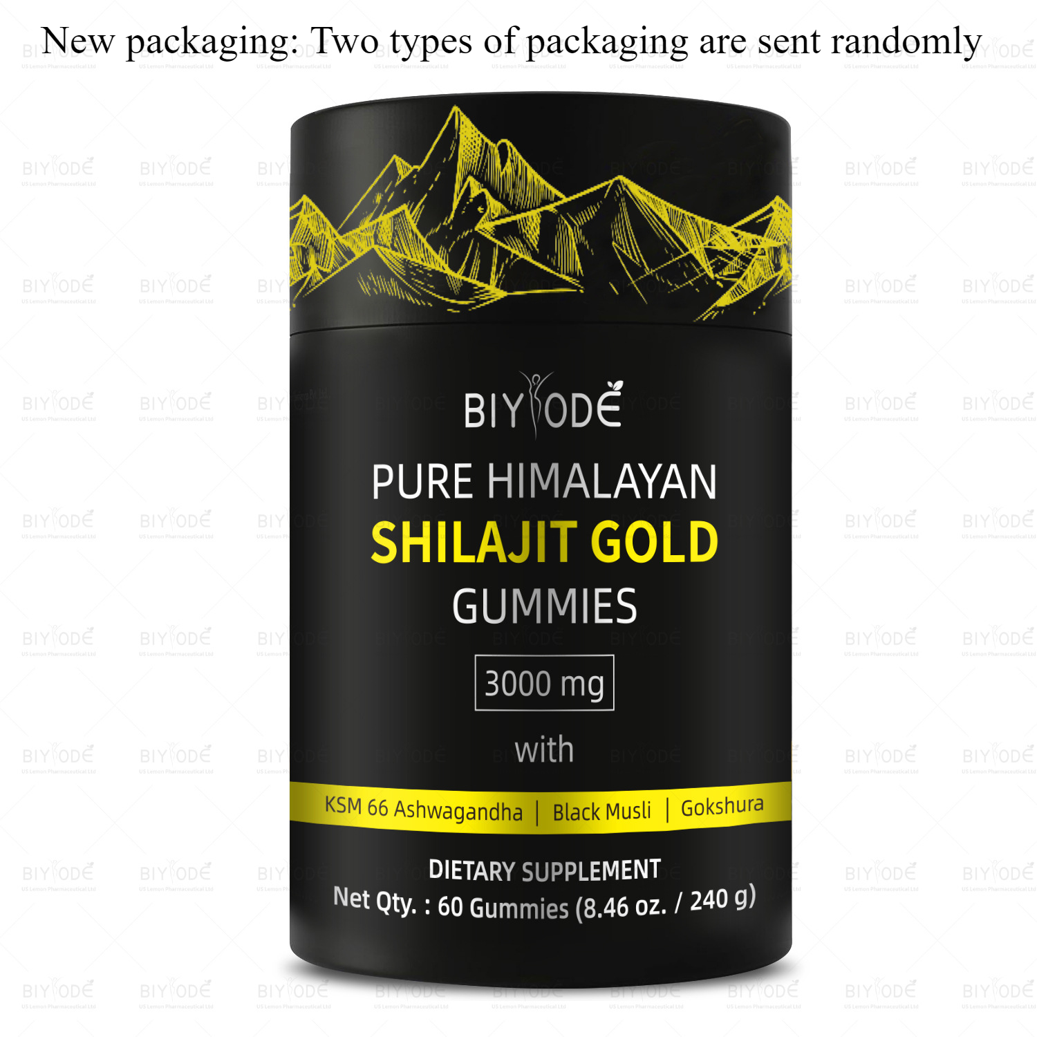 Stress Relief Pure Himalayan Shilajit Gummies | With Ashwagandha, Gokshura..