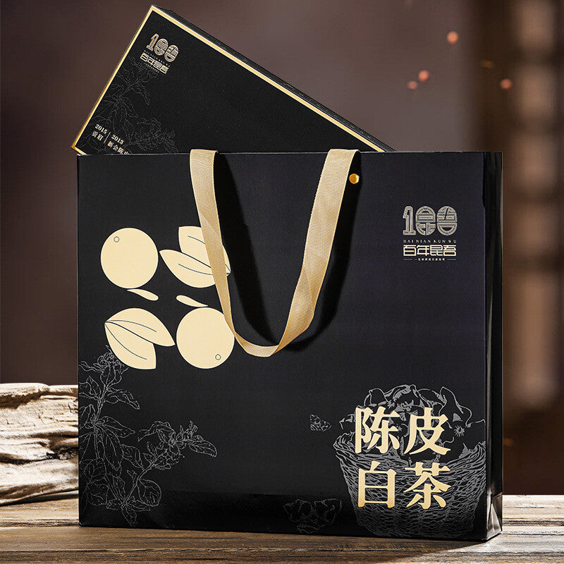 Chenpi White Tea Fuding White Tea 2015 Gongmei Tea 2013 Chenpi Small Square 180g Secondary image