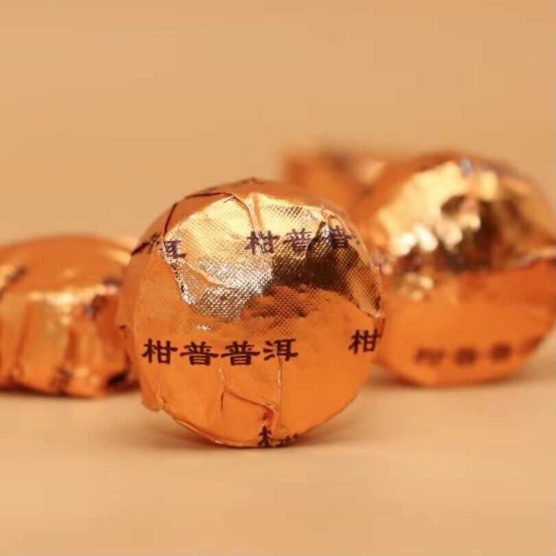500g Yunnan Aged Tangerine Peel Pu'er Ripe Tea  Small Tangerine Pu'er Tea