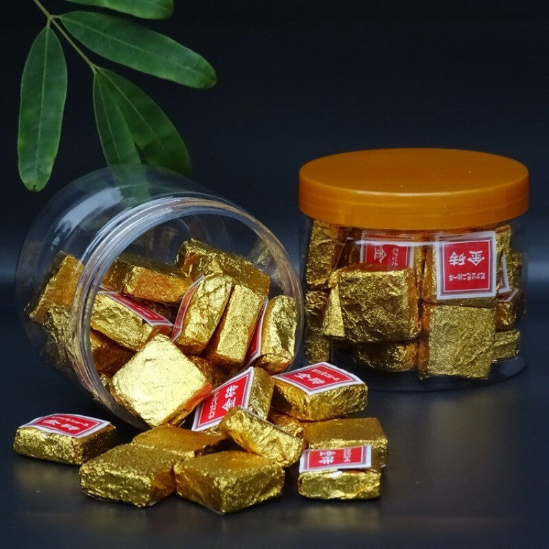 Glutinous Rice Fragrance Puerh Tea Small Tuo Tea Ripe Tea Bulk Tin 500g