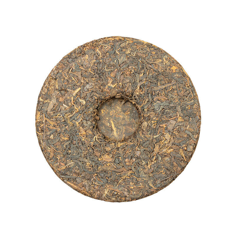 Yunnan Puerh Tea Cake Ancient Tree Ripe Puerh 357g Brown Mountain Pu'er Tea