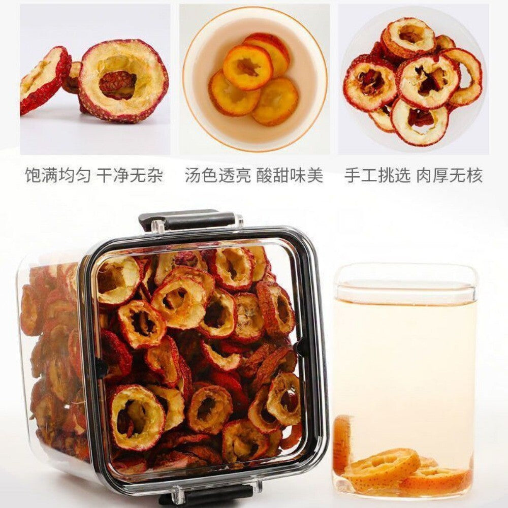 Premium Dried Hawthorn Slices 120g Juhe Tai Tart Healthy Tea Snack