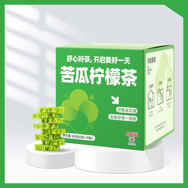 Flower Fruit Tea Bitter Melon Lemon Tea Freeze-dried Lemon Slices Health Tea