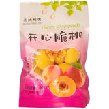 Sweet and Sour Yellow Peach 30g/bag Happy Crunchy Peach Nostalgic Snack