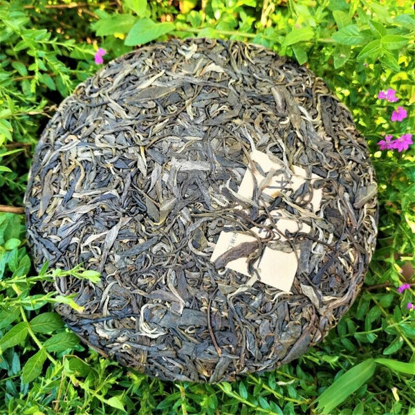 357g Top Xigui Ancient Tree Pu'er Tea High Quality Yunnan Qizi Cake Green Tea