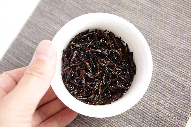 Yunnan Puerh Tea Menghai Golden Bud Palace Cooked Tea Loose Tea 500g