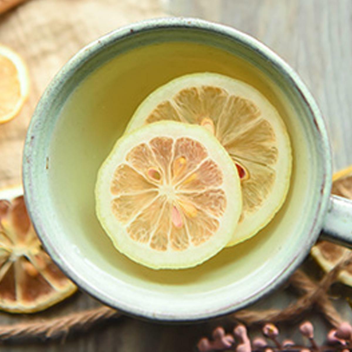 Lemon Slices Freshly Soaked Scented Tea Lemon Tea Dried Fruit Tea Healthy Food