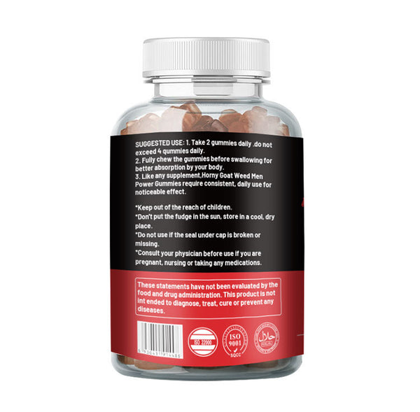 Horny goat weed men power gummies