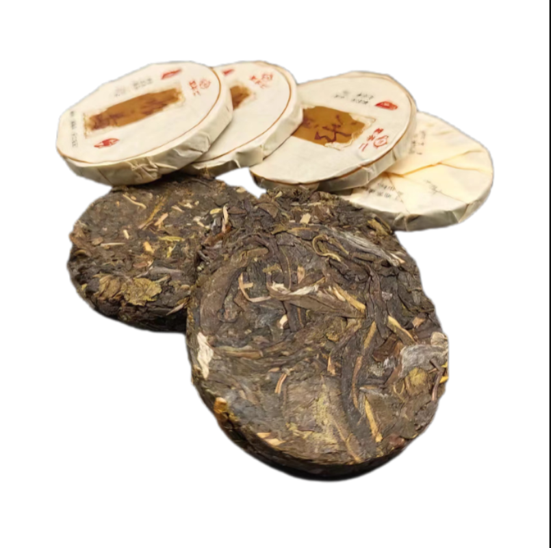 Yunnan Lincang Iceland Ancient Pure Small Cake Tea 7g Small Cake Tea 7 Pics/box