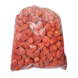 Natürliche gefriergetrocknete Erdbeerstückchen - 500g, knusprig & köstlich