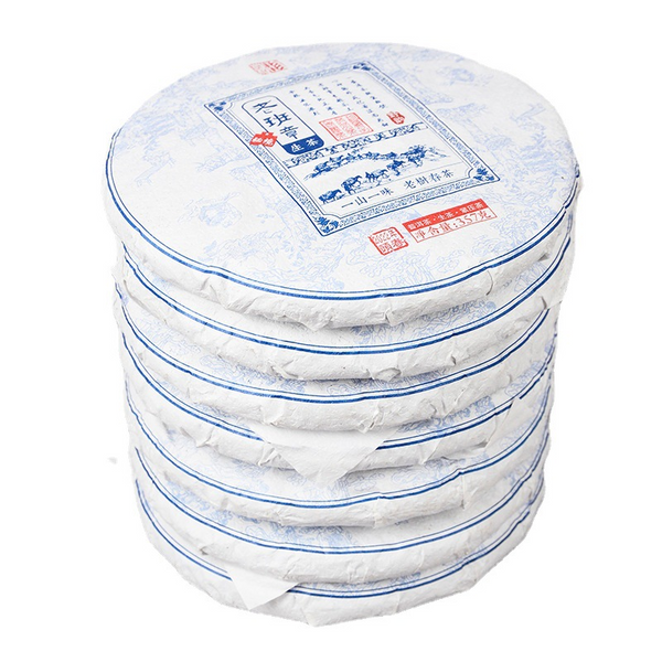 Tea Yunnan Tea Old Banzhang Cake Pu'er Tea Tea Health Care 357g Gift