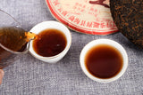 357g Puerh Ripe Tea Cake Healthy Drink 357g 宫廷王熟茶饼