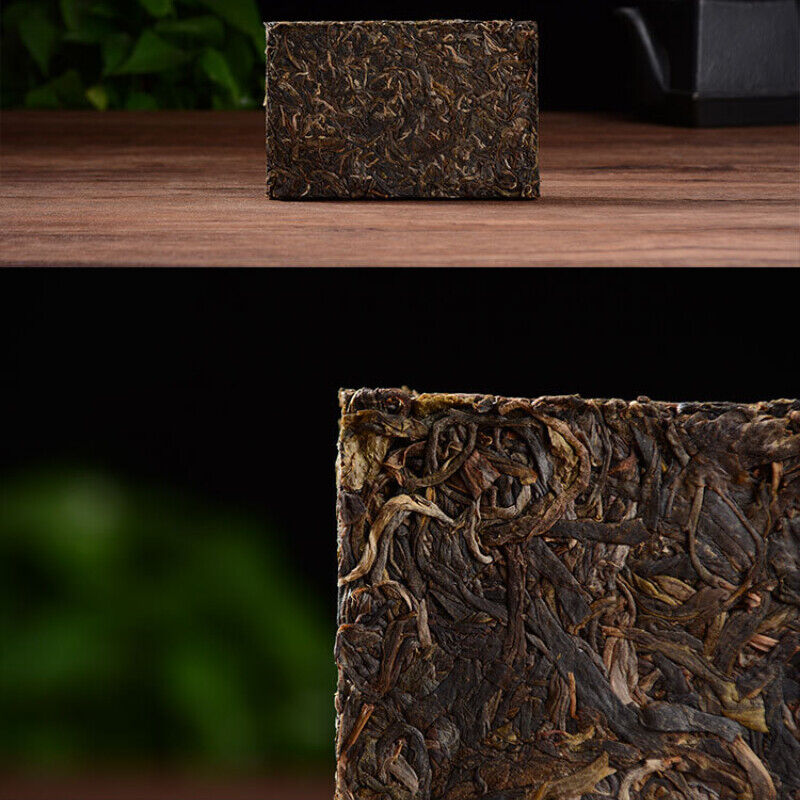 Top-Grade Organic Raw Tea  Pu'er Tea Brick Green Tea Health Drink 250g/8.8oz