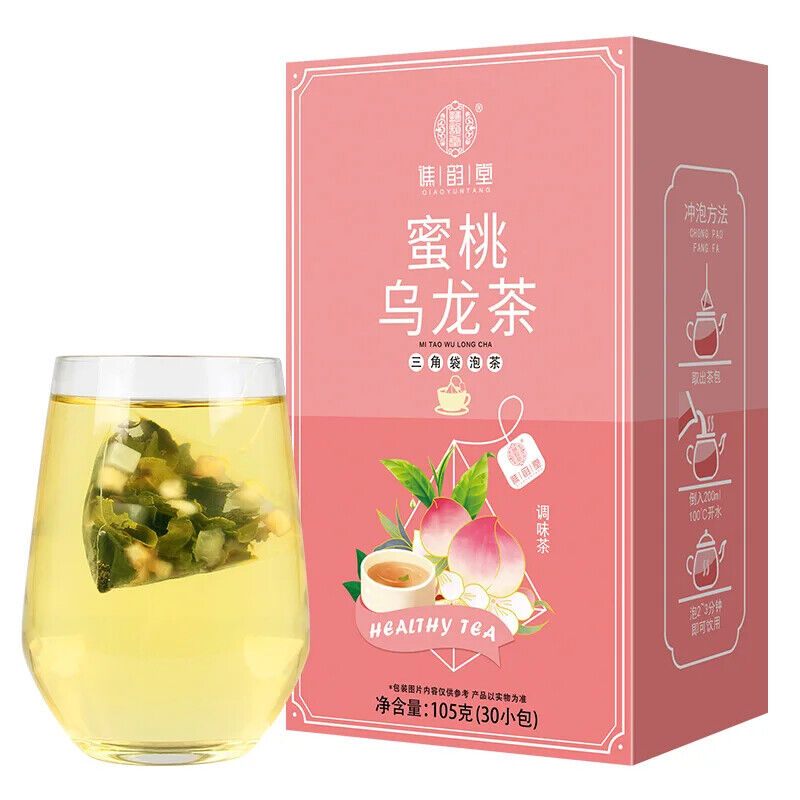 Honey Peach Oolong Tea Healthy Herb Tea Bag 150g/30 Bags
