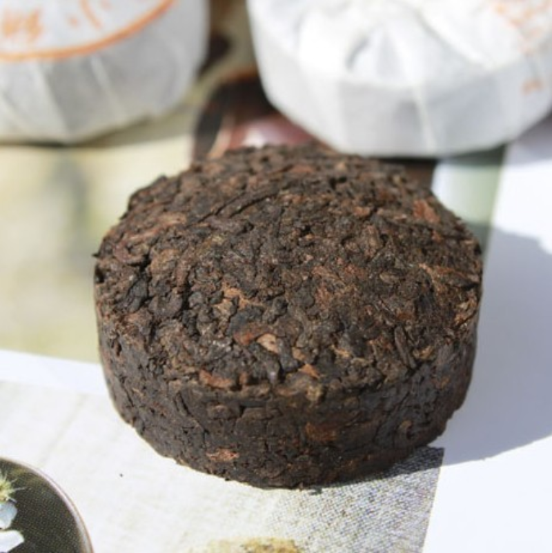 Pu'er Tea Palace Mini Cakes Small Tuocha Ripe Tea 宫廷金芽 熟茶