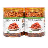 Guangxi spicy dishes shredded papaya, pickled 500g bottles of pickles,