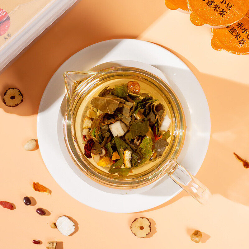 Roasted Herbal Tea Blend: Red Bean, Coix & Poria for Wellness Secondary image
