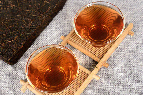Yunnan Pu'er Tea 250g Ripe Tea Brick Healthy Drink