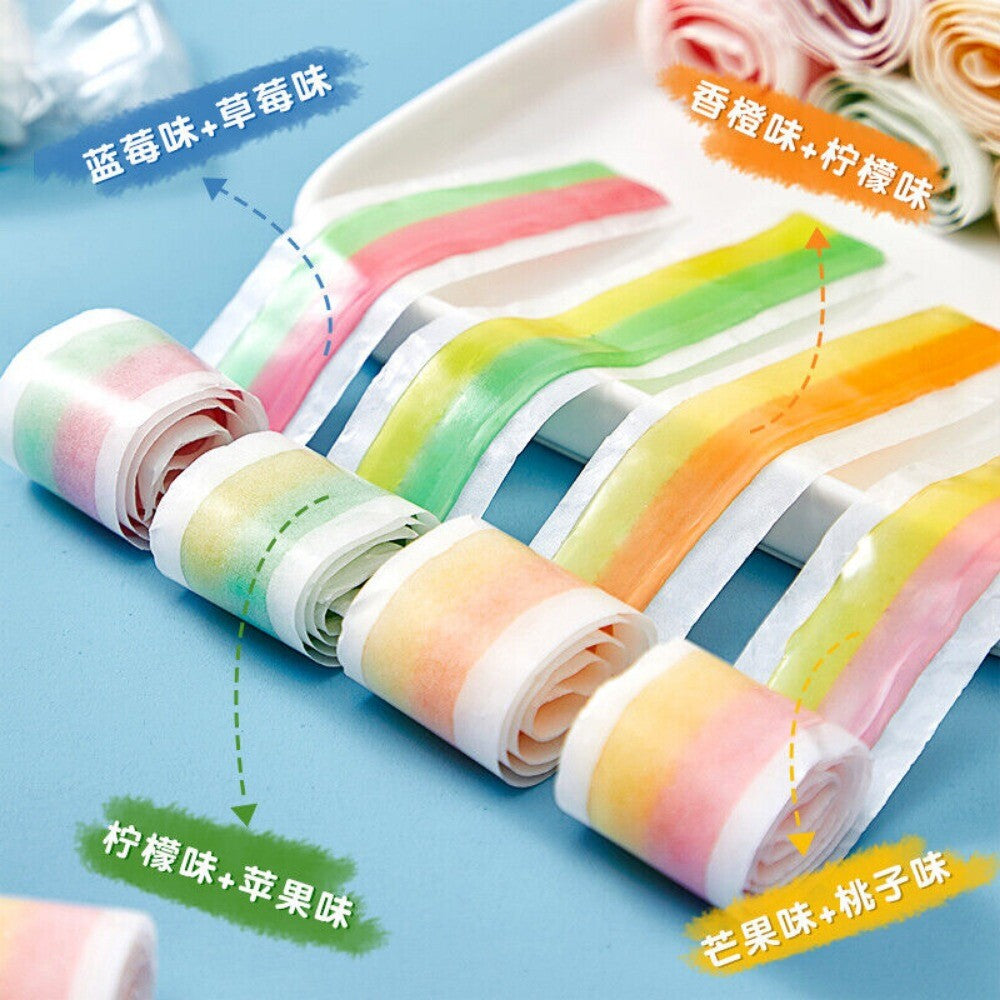 Bibi Zan Fruit Soft Candy Juice Rolls Chinese Snack
