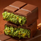 Dubai Pistachio Chocolate with Pure Cocoa Butter 🍫 Popular Snack Recommendation