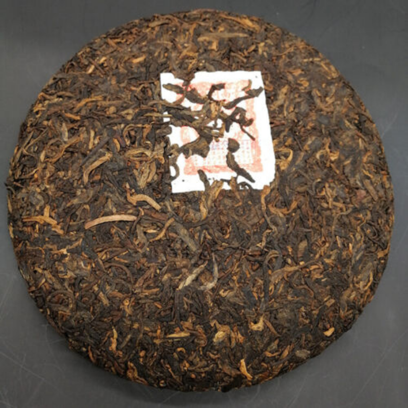 Tea Puerh Tea Cake Ripe Puer Cooked 357g Yunnan Tong Qing Hao Yiwu Mt. Old