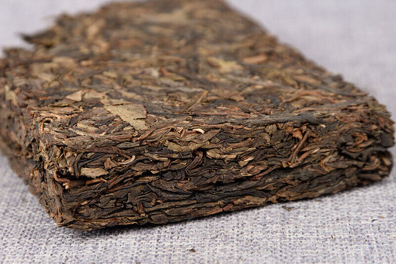500g Yunnan Bangma Big Snow Mountain Raw Tea Brick Golden Leaf First Spring Tea