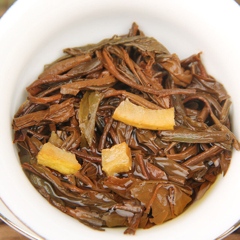 Fengqing Dianhong Premium Tea Yunnan Black Tea Cake Lemon Black Tea Flower Tea
