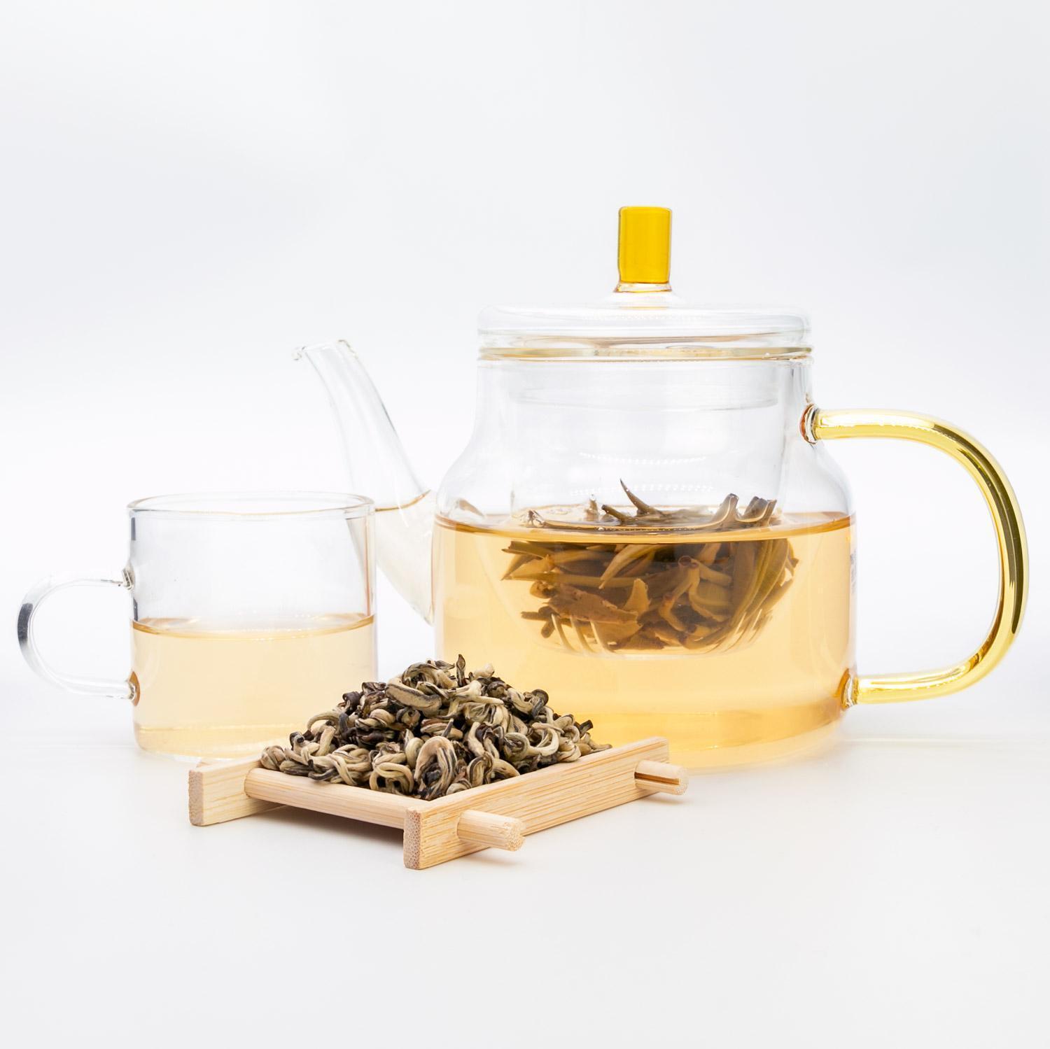 Fragrant aroma Jasmine Green Tea Yu Luo Loose Leaf Snail Tea 250g Main image
