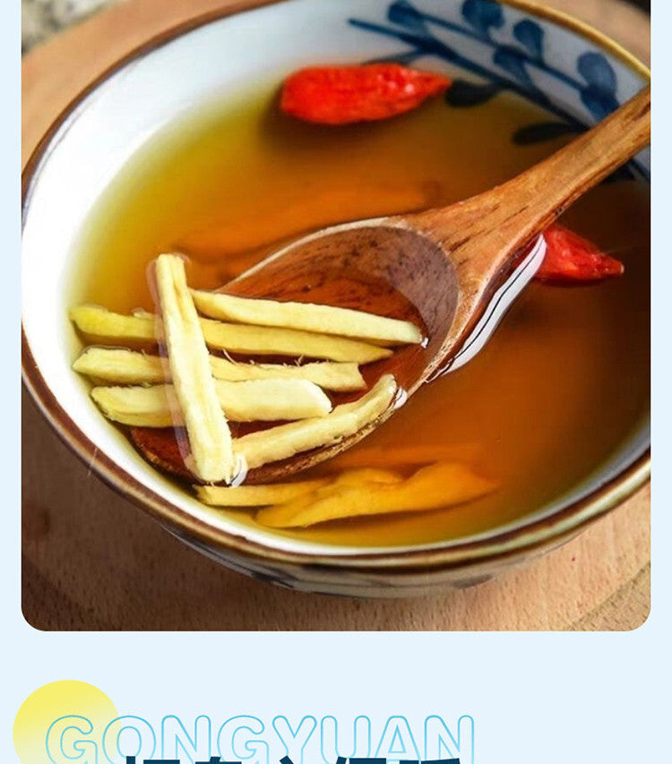 Dried Ginger Shreds Yellow Ginger Tea Slices for Stomach Health and Digestion