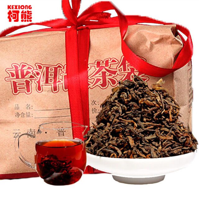 Organic Puer Tea 500g Top Grade Ripe Pu Er Puerh Tea Chinese Yunnan Health Care