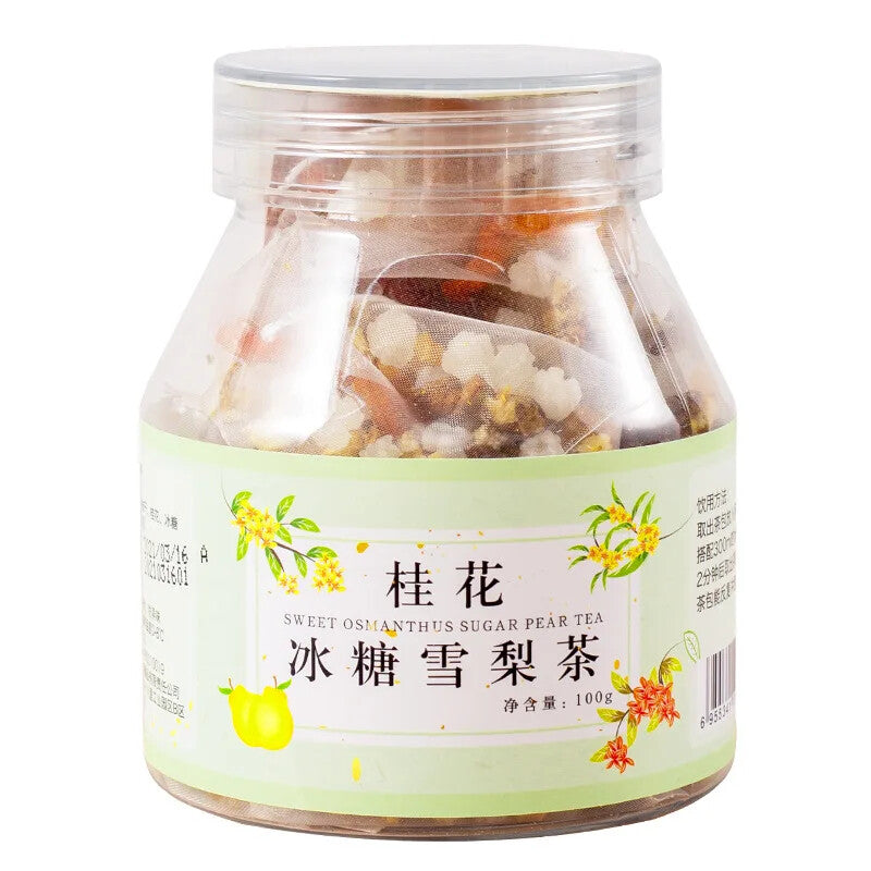 Herb Flower Tea Nourishing Lung and Throat Tea Osmanthus Snow Pear Fruits Tea Secondary image