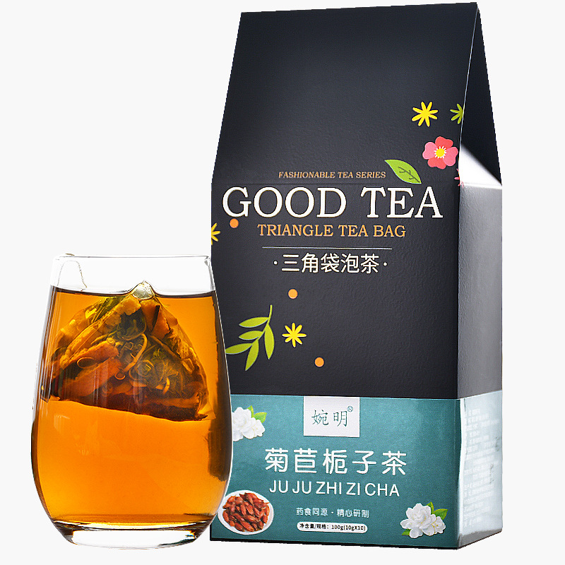 150g Wanming chicory gardenia tea triangle bag tea infusion tea health tea Main image