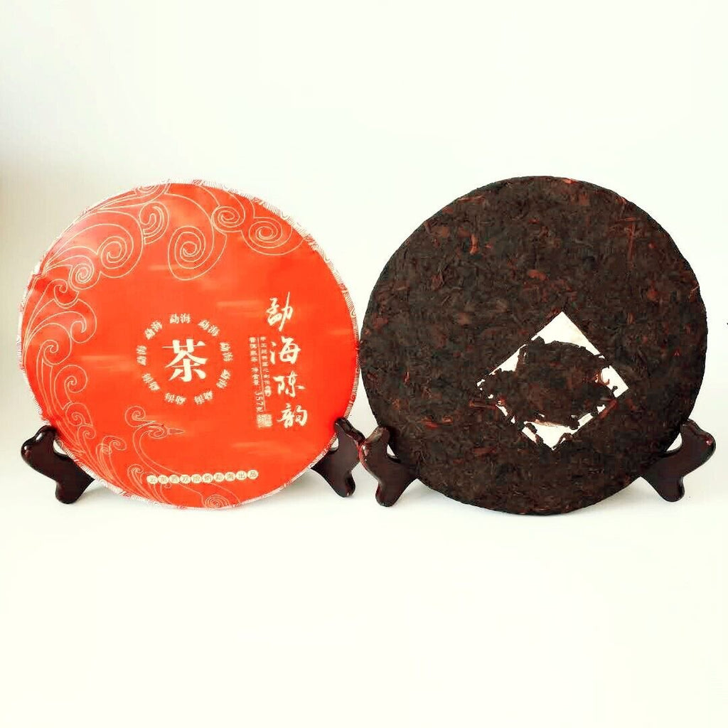 Menghai ripe tea Yunnan seven cakes tea Menghai Chen Yun ripe tea 357g/12.59oz