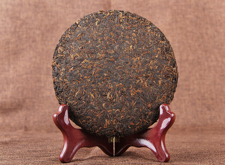 200g Palace Gold Cake (Ripe) Yunnan Menghai Pu'er Round Tea Early Spring Jiao Mu