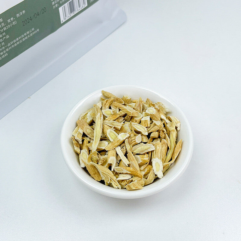 Astragalus, Codonopsis,Ophiopogon Vital Four Treasure Tea with American Ginseng